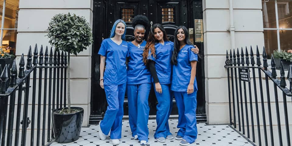 Lumecca clinic team on Harley Street
